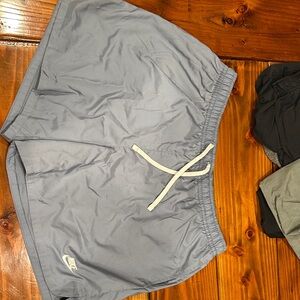 Nike Gray Sports Shorts